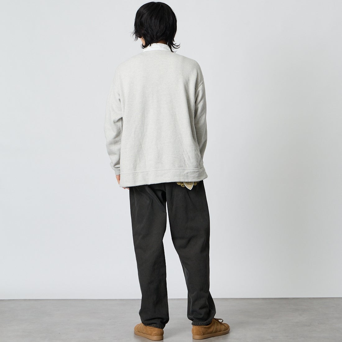 CHUMS [チャムス] ハリケーントップ [CH00-1570] G005 H/GRY &&モデル身長：177cm 着用サイズ：M&&