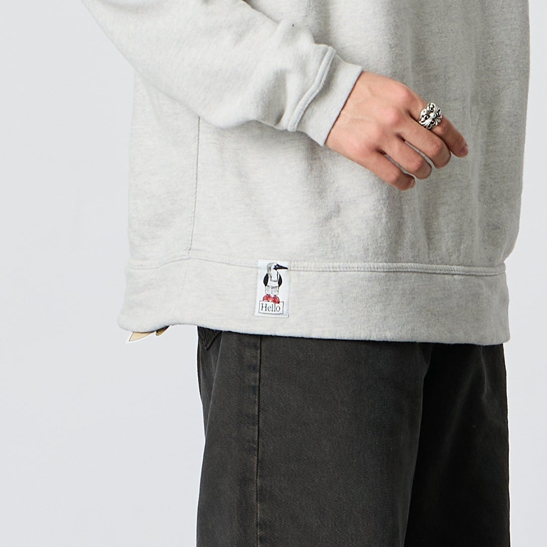 CHUMS [チャムス] ハリケーントップ [CH00-1570] G005 H/GRY &&モデル身長：177cm 着用サイズ：M&&