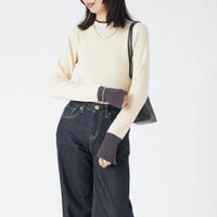 02 OFF/CCL&&モデル身長：162cm 着用サイズ：F&&