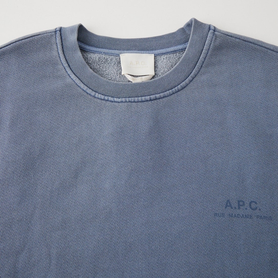 A.P.C. [アー・ペー・セー] Fernando スウェットシャツ [SWEATSHIRT-FERNANDO] 35 BLUE GR
