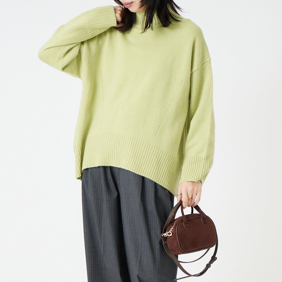 ﾗｲﾑ&&モデル身長：162cm 着用サイズ：F&&