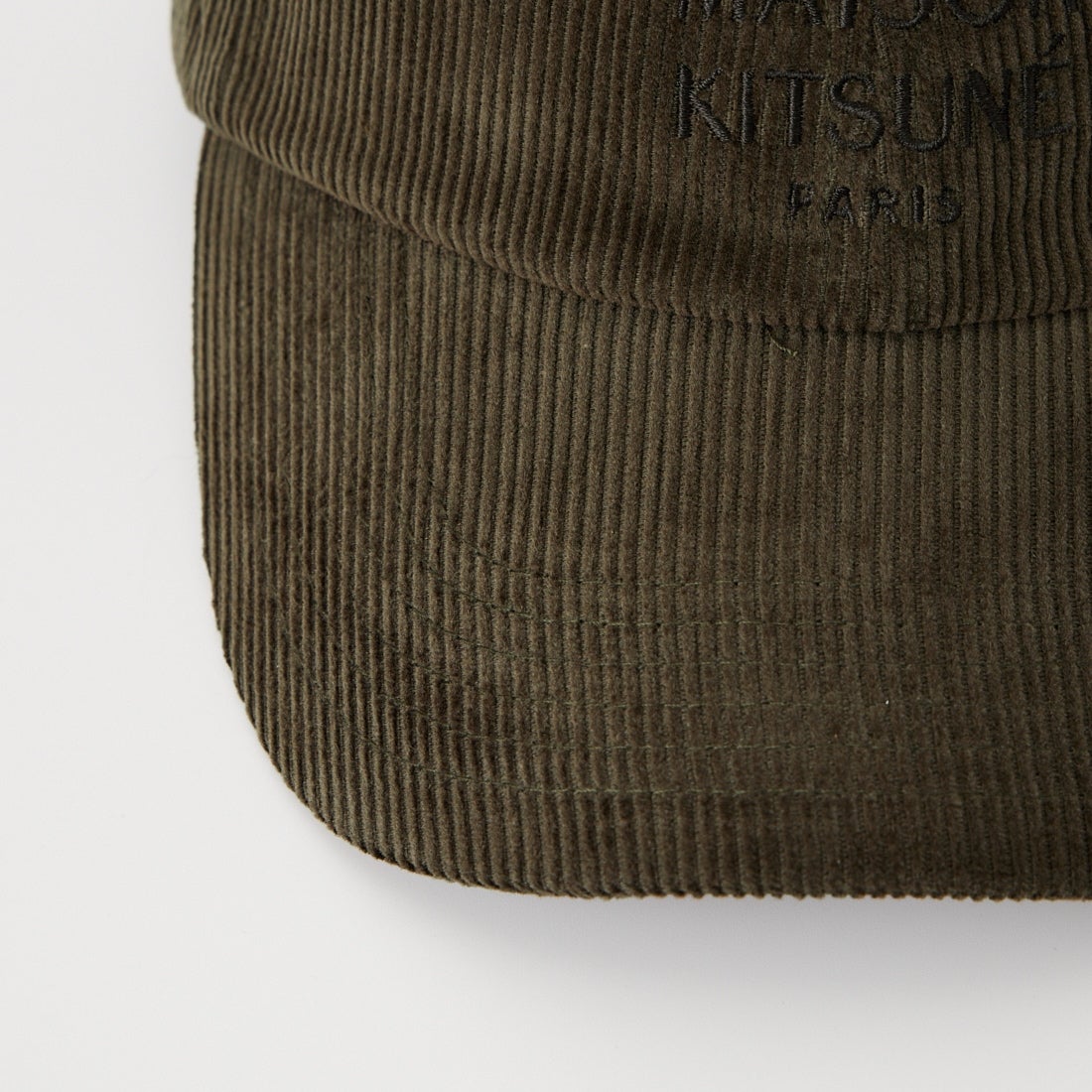 MAISON KITSUNE [メゾン キツネ] コーデュロイキャップ [MRUAH02WW9141] 0549 COBBL