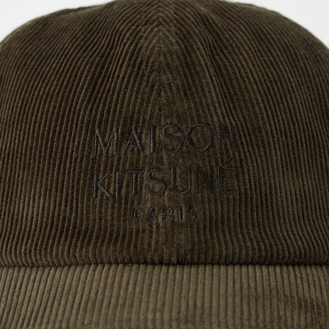 MAISON KITSUNE [メゾン キツネ] コーデュロイキャップ [MRUAH02WW9141] 0549 COBBL