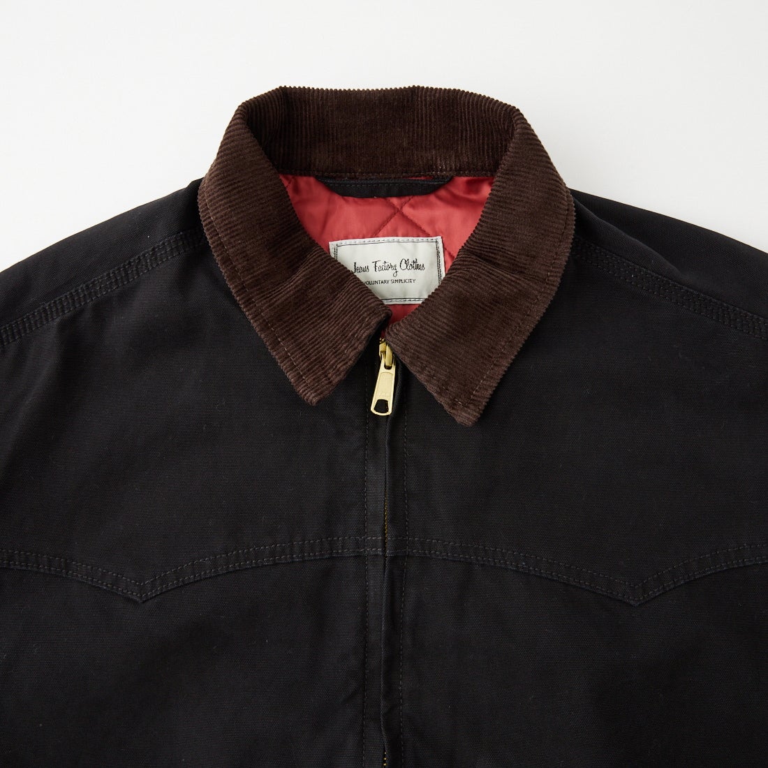 Jeans Factory Clothes [ジーンズファクトリークローズ] STANDARD ダックサンタフェワークジャケット [JFC-264-084] BLACK