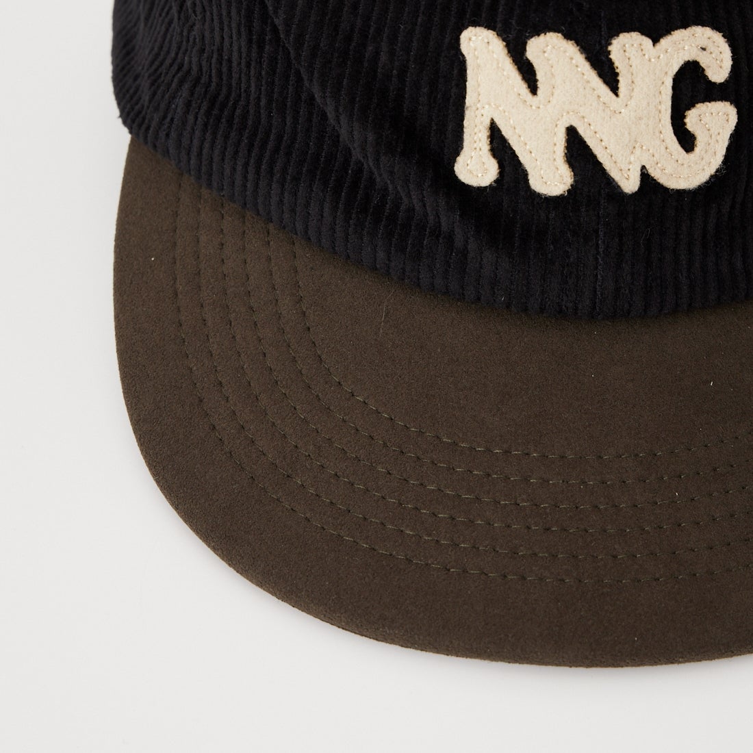 NANGA [ナンガ] NNGロゴコーデュロイキャップ [N2620-3A068A] BLK