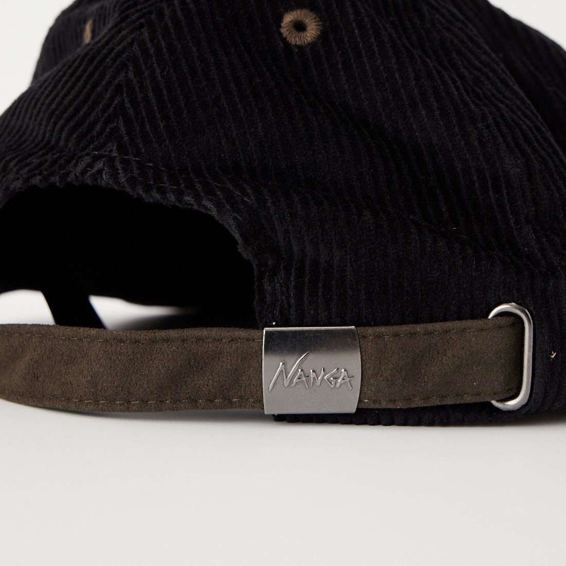 NANGA [ナンガ] NNGロゴコーデュロイキャップ [N2620-3A068A] BLK