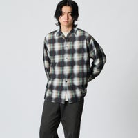 GREEN CHK&&モデル身長：177cm 着用サイズ：M&&