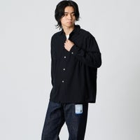 BLACK SOLI&&モデル身長：177cm 着用サイズ：M&&