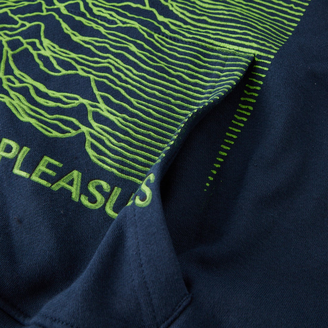 MUSIC TEE [ミュージックティー] JOY DIVISION アンノウン・プレジャーズフーディ [UNKNOWN-PLEASURES] NAVY