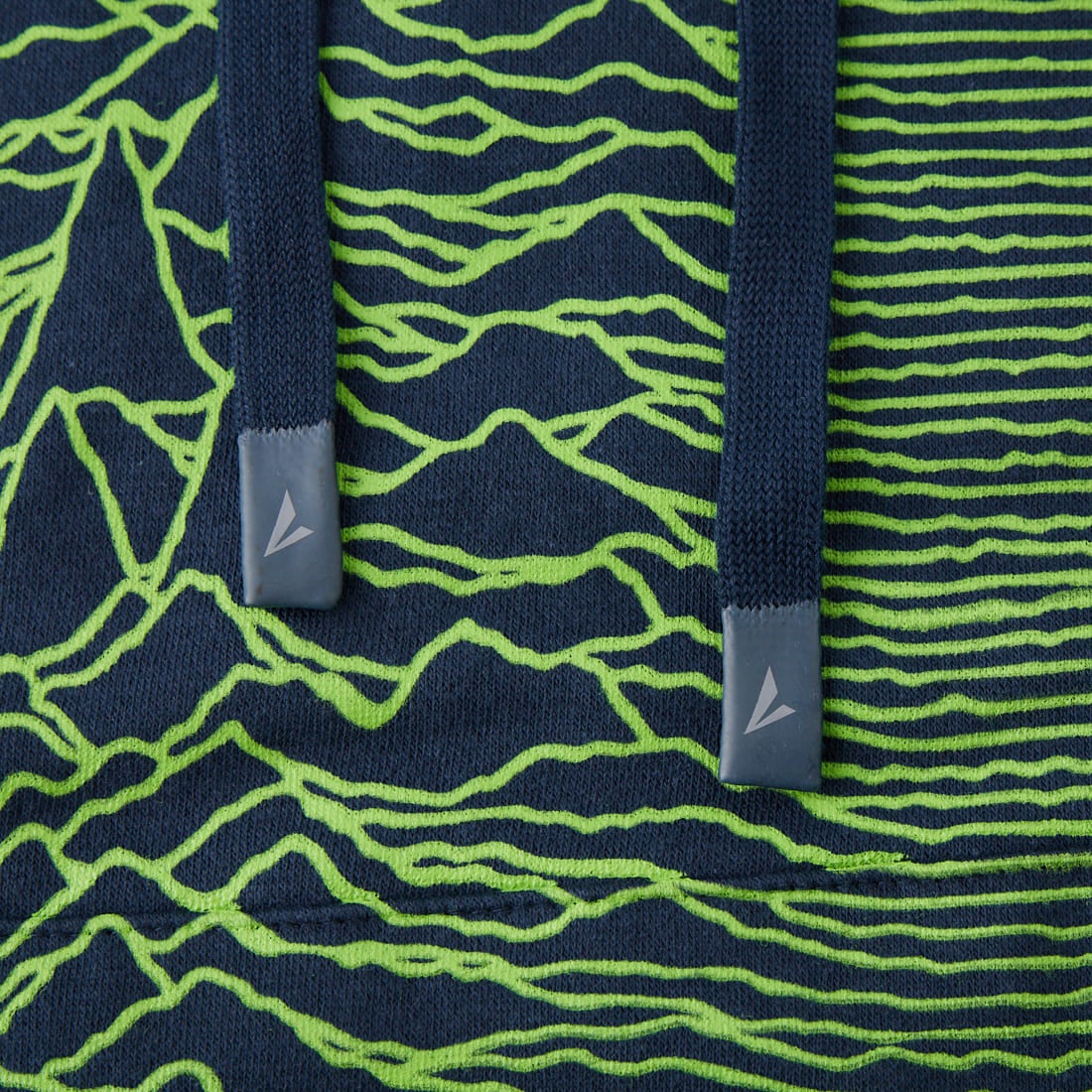 MUSIC TEE [ミュージックティー] JOY DIVISION アンノウン・プレジャーズフーディ [UNKNOWN-PLEASURES] NAVY