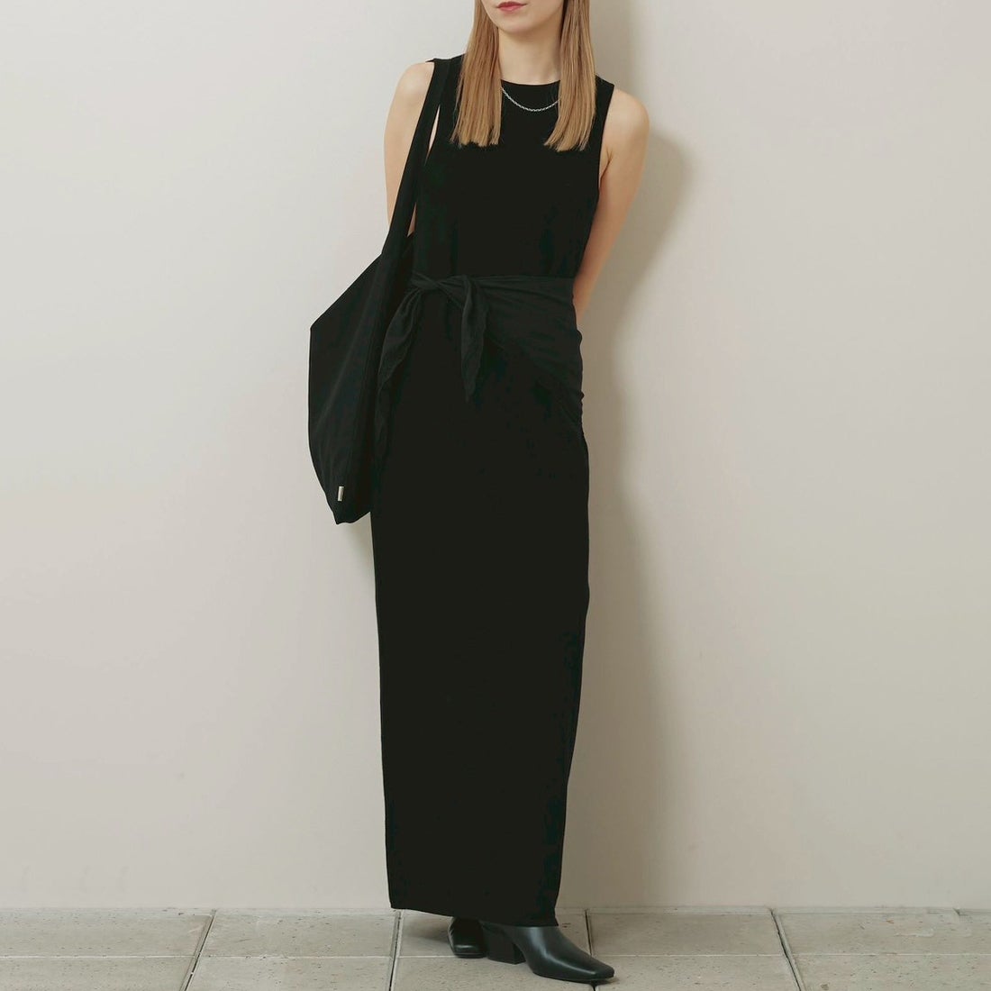 TODAYFUL [トゥデイフル] COTTONWOOL PENCIL  DRESS [12620301] BLK