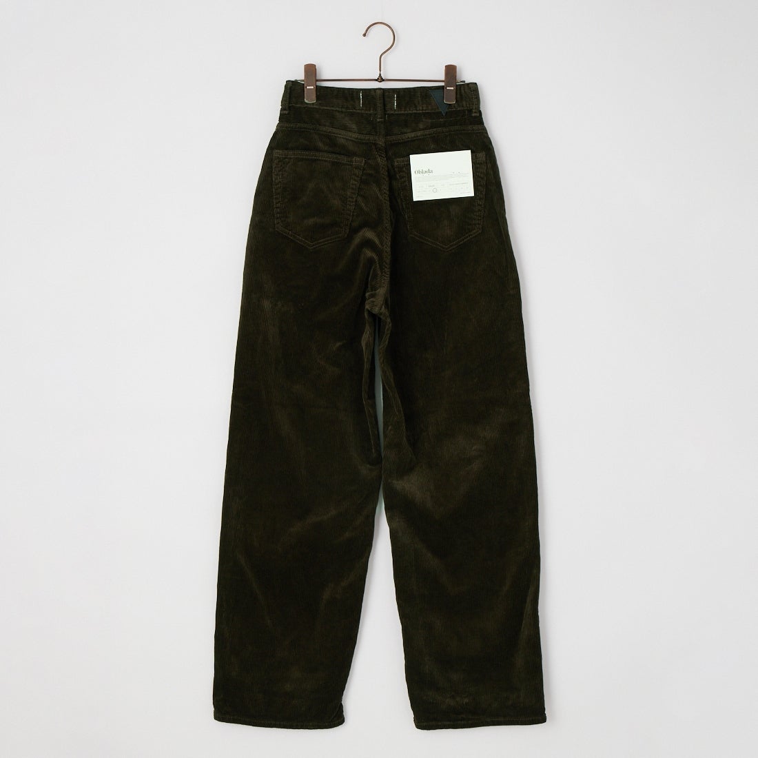 Oblada [オブラダ] コーデュロイバディジーンズ [F2610PT02] KHAKI