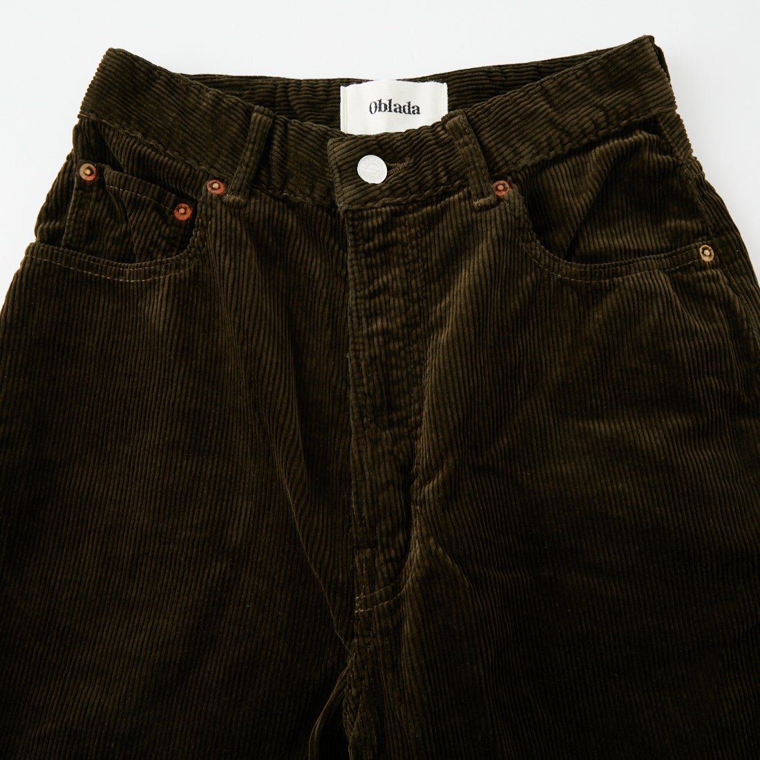 Oblada [オブラダ] コーデュロイバディジーンズ [F2610PT02] KHAKI