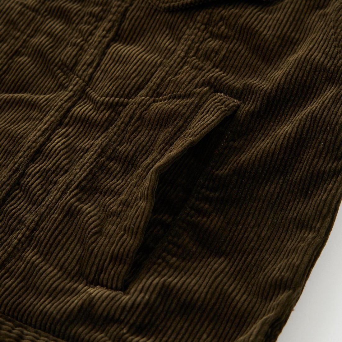 Oblada [オブラダ] コーデュロイマーガレットジャケット [F2610JK03] KHAKI