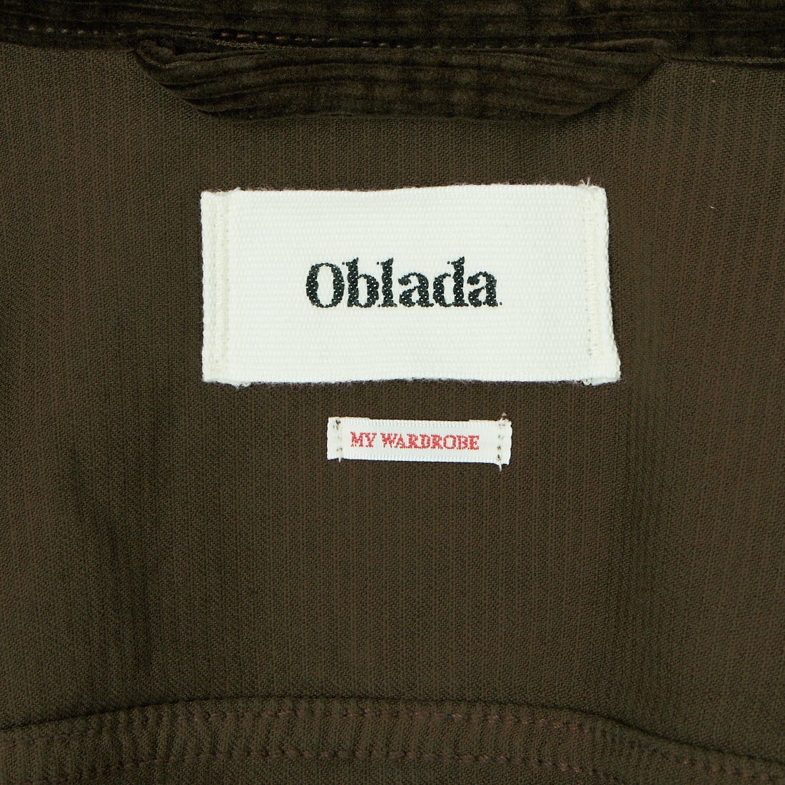 Oblada [オブラダ] コーデュロイマーガレットジャケット [F2610JK03] KHAKI
