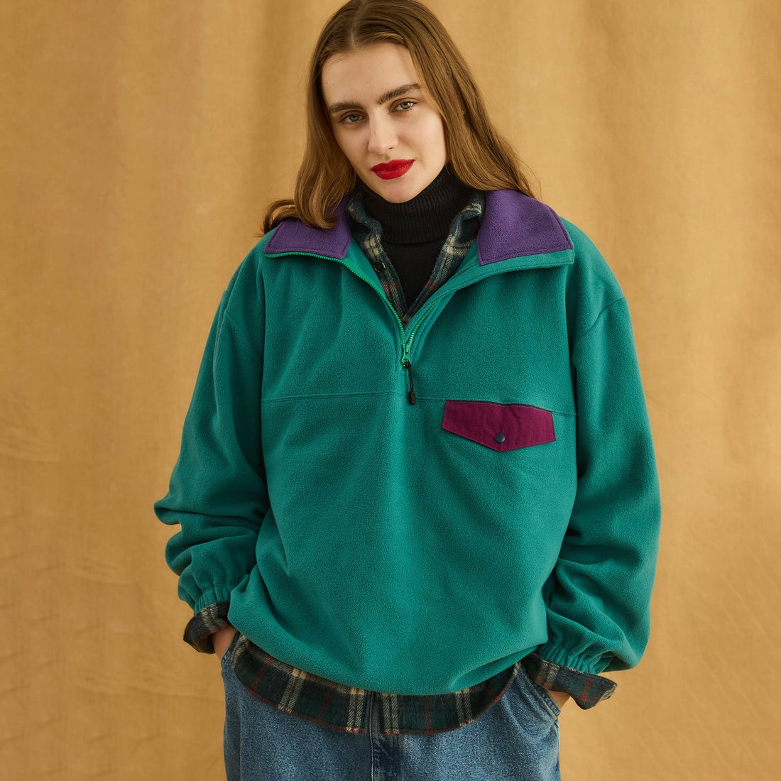 GREEN/PURP