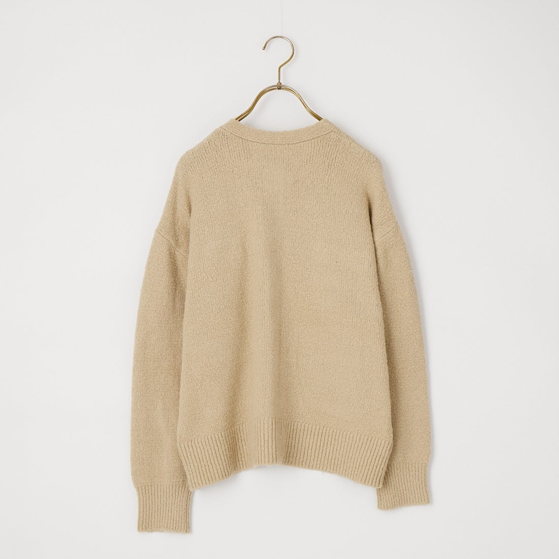 marmors [マルモア] ゴールドボタンニットカーディガン [0226308074] BEIGE