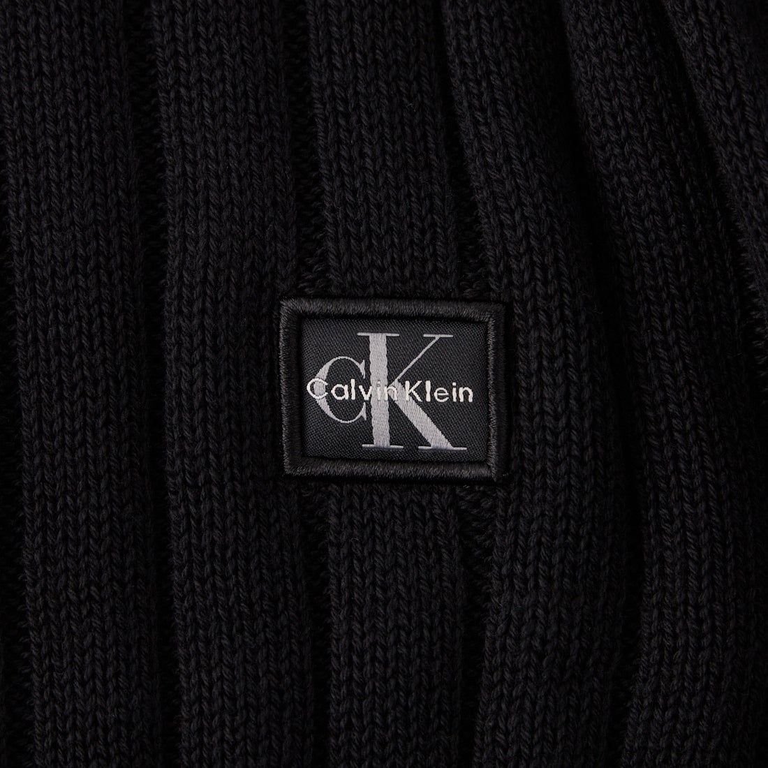 Calvin Klein [カルバンクライン] ウーブンモノグラムロゴ タートルネックセーター [47H304G] UB1