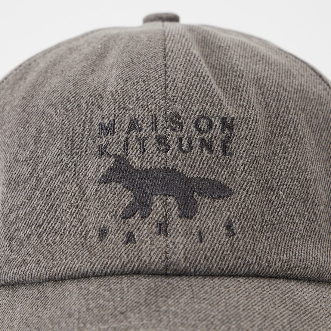 MAISON KITSUNE [メゾン キツネ] プロフィール フォックス キャップ [MRUAH03WB0061] 0594 WASHE