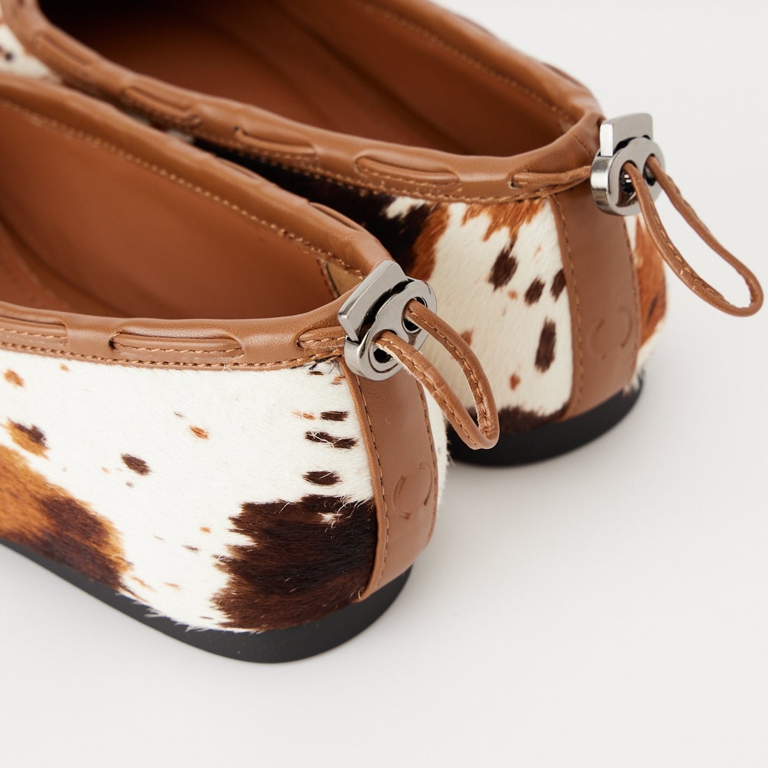 PAES [ペイズ] カーフストリングフラットシューズ [CALF-STRING-FLAT] WILD CALF