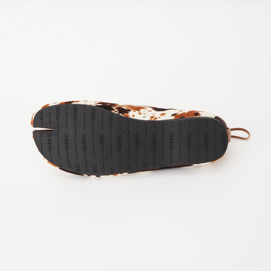 PAES [ペイズ] カーフストリングフラットシューズ [CALF-STRING-FLAT] WILD CALF