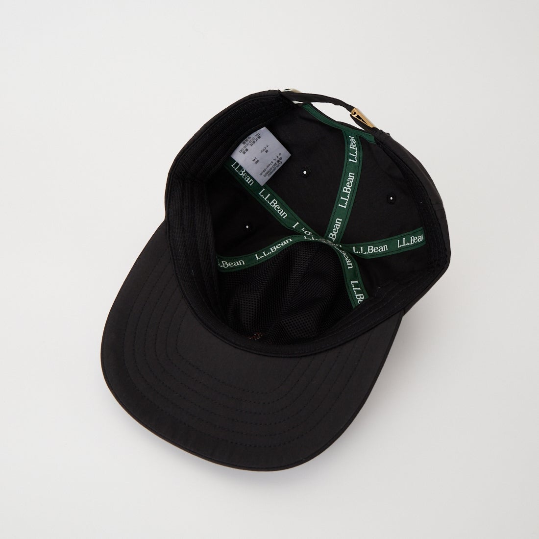 L.L.BEAN [エルエルビーン] コットンナイロンウェザー ソフトブリムキャップ [263079605] 01 BLACK