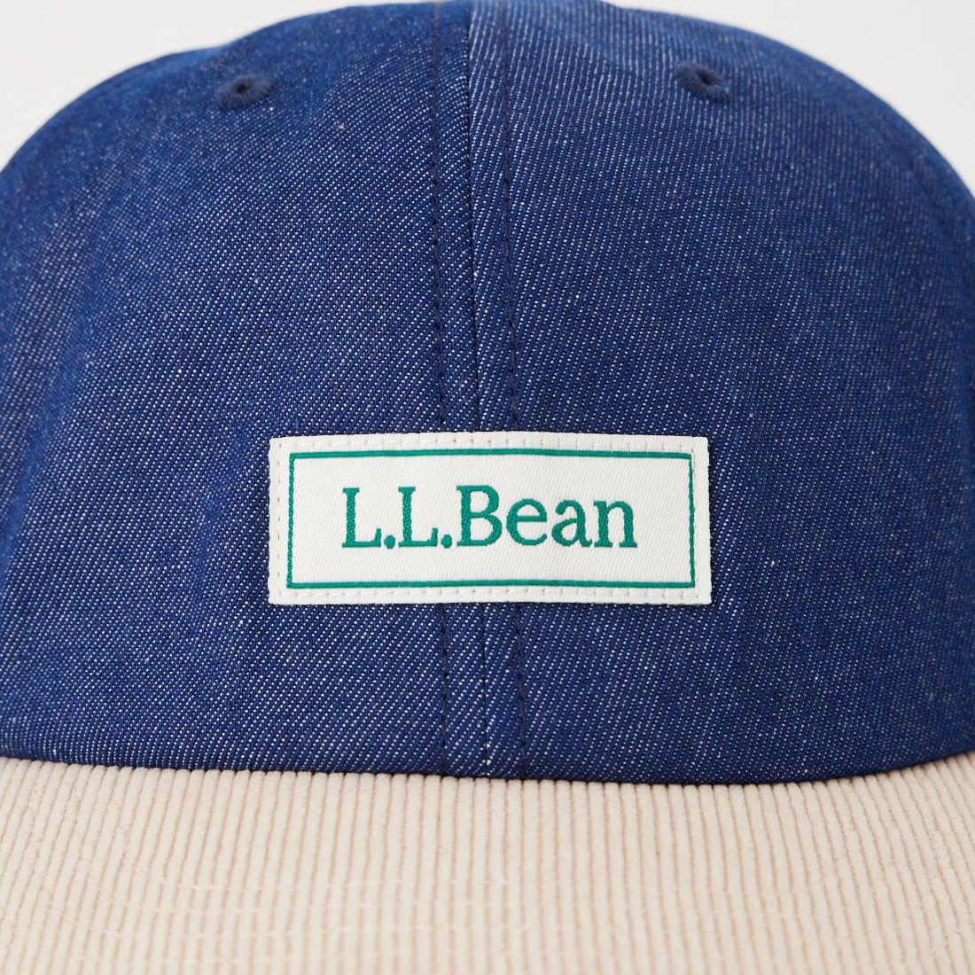 L.L.BEAN [エルエルビーン] オックスフォード&コーデュロイ フィールドキャップ [253079605] 73 BLUE