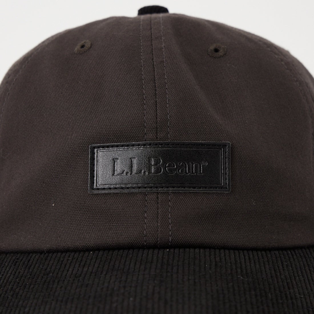L.L.BEAN [エルエルビーン] オックスフォード&コーデュロイ フィールドキャップ [253079605]  02 DK GRAY