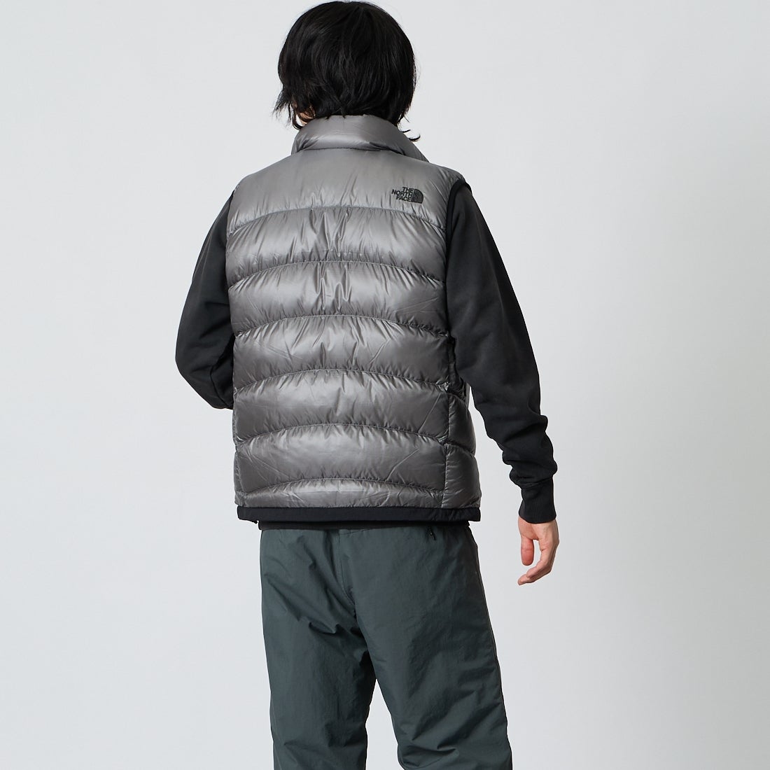 THE NORTH FACE [ザ ノースフェイス] アコンカグアベスト [ND92452] SP &&モデル身長：177cm 着用サイズ：M&&