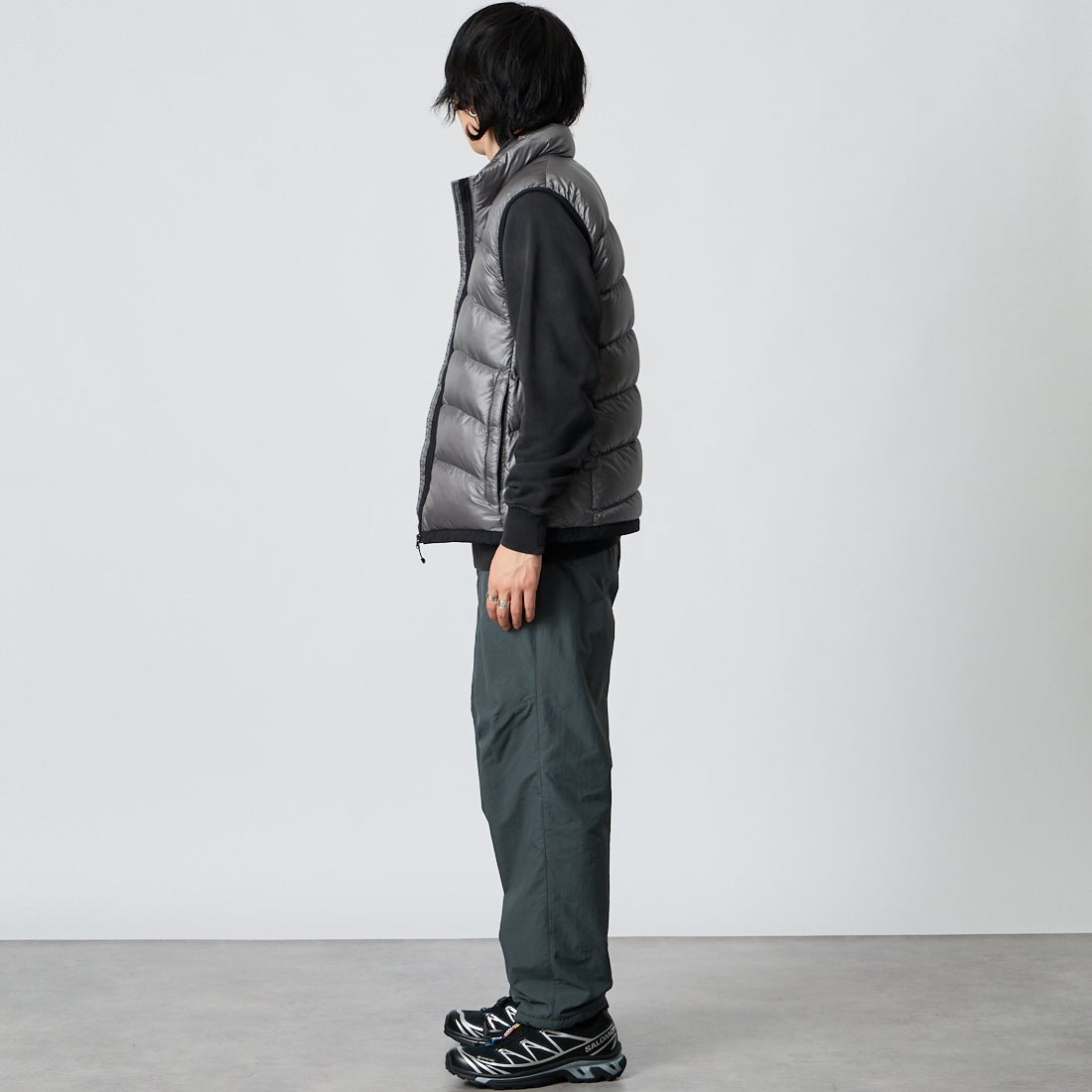 THE NORTH FACE [ザ ノースフェイス] アコンカグアベスト [ND92452] SP &&モデル身長：177cm 着用サイズ：M&&
