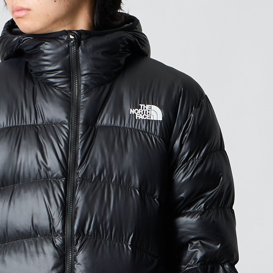 THE NORTH FACE [ザ ノースフェイス] アコンカグアフーディ [ND92554] K &&モデル身長：177cm 着用サイズ：M&&