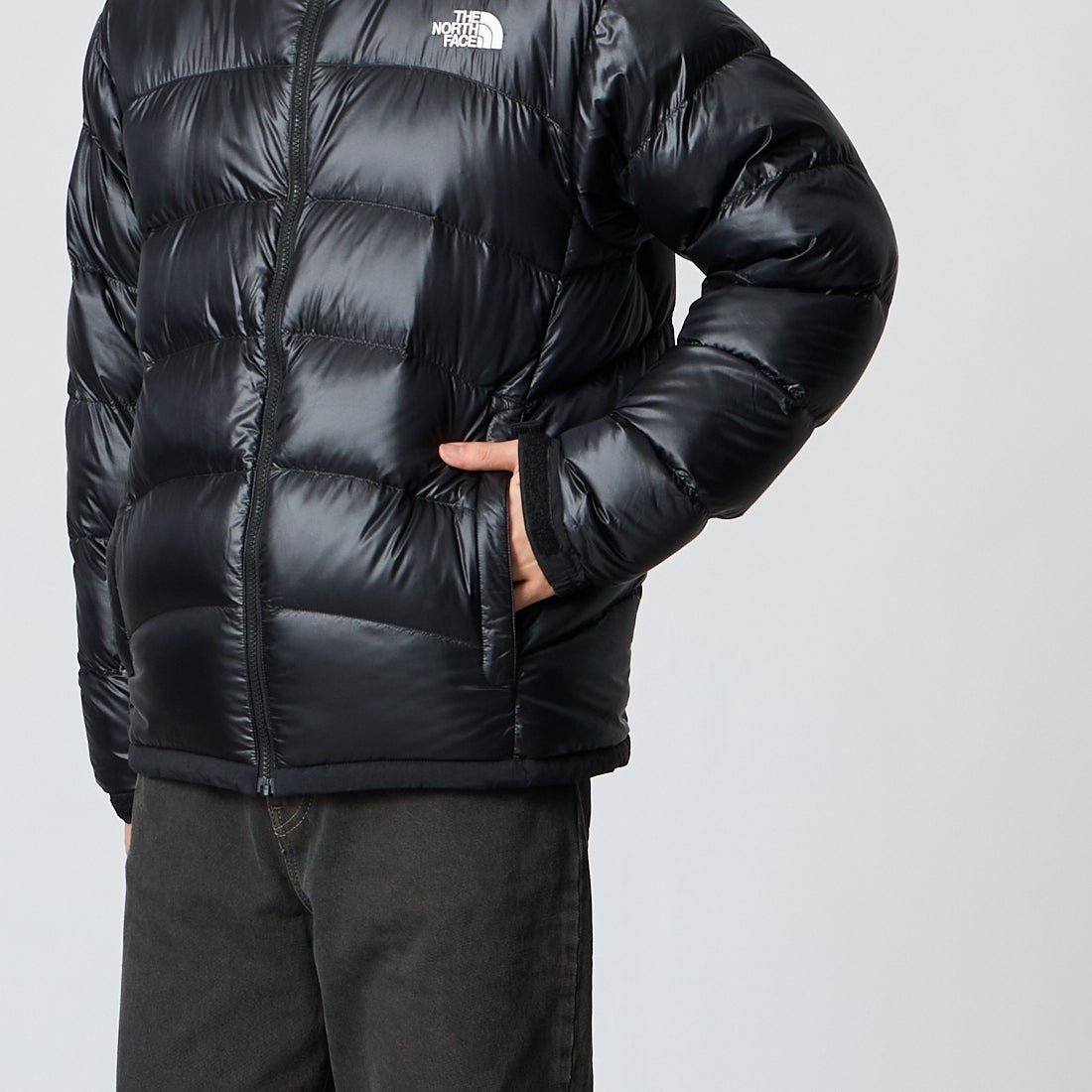 THE NORTH FACE [ザ ノースフェイス] アコンカグアフーディ [ND92554] K &&モデル身長：177cm 着用サイズ：M&&