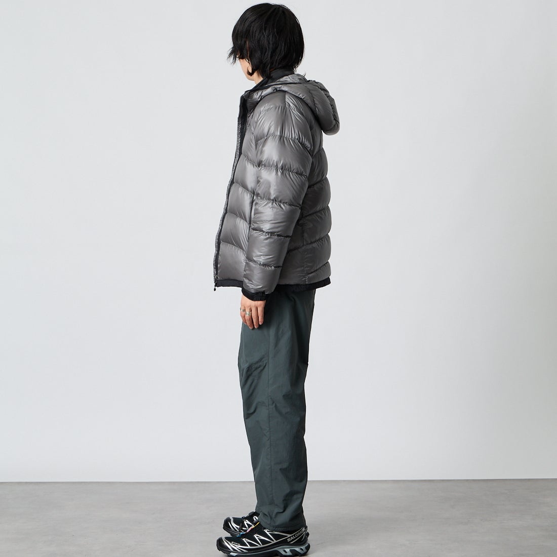 THE NORTH FACE [ザ ノースフェイス] アコンカグアフーディ [ND92554] SP &&モデル身長：177cm 着用サイズ：M&&