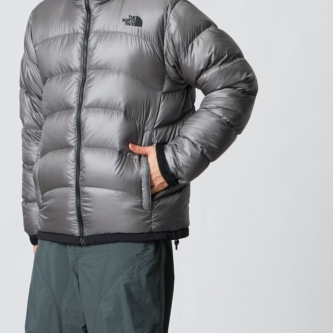 THE NORTH FACE [ザ ノースフェイス] アコンカグアフーディ [ND92554] SP &&モデル身長：177cm 着用サイズ：M&&