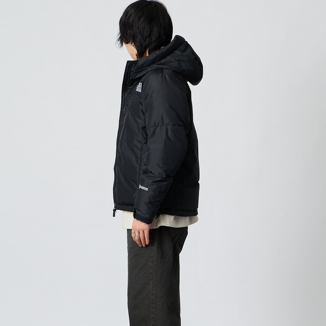THE NORTH FACE [ザ ノースフェイス] バルトロスリークライトジャケット [ND92652] K &&モデル身長：177cm 着用サイズ：S&&