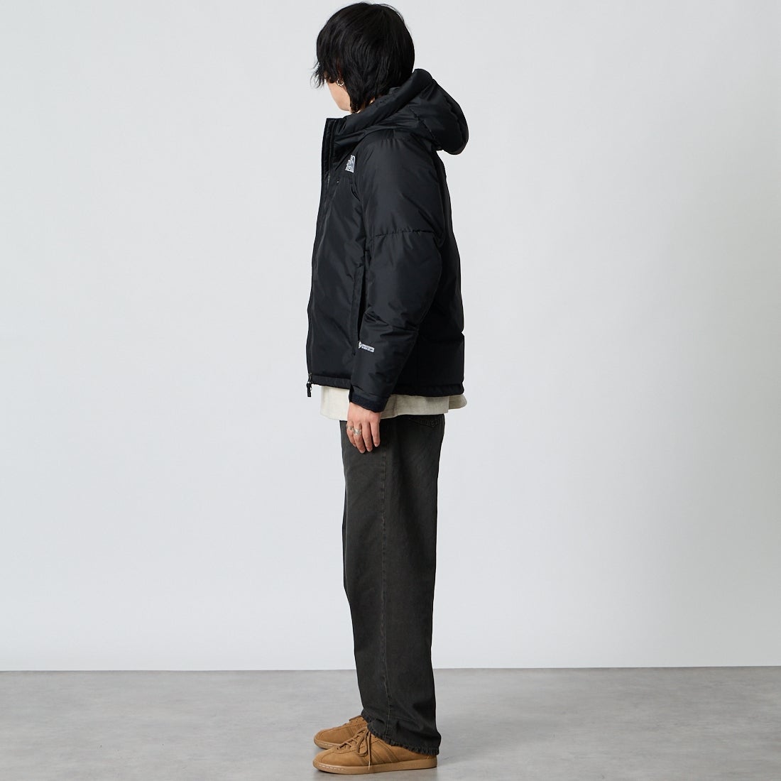 THE NORTH FACE [ザ ノースフェイス] バルトロスリークライトジャケット [ND92652] K &&モデル身長：177cm 着用サイズ：S&&