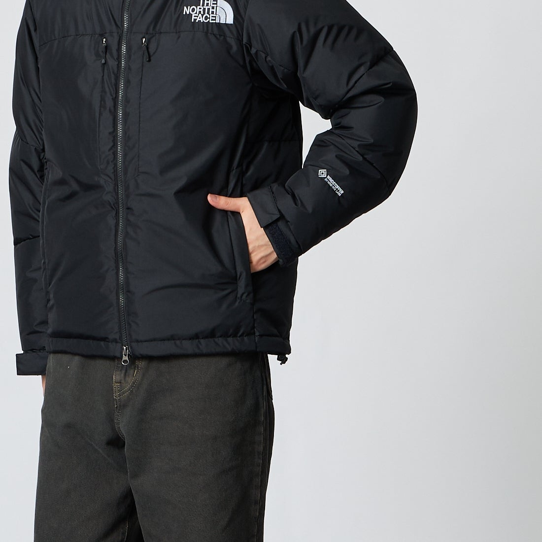 THE NORTH FACE [ザ ノースフェイス] バルトロスリークライトジャケット [ND92652] K &&モデル身長：177cm 着用サイズ：S&&