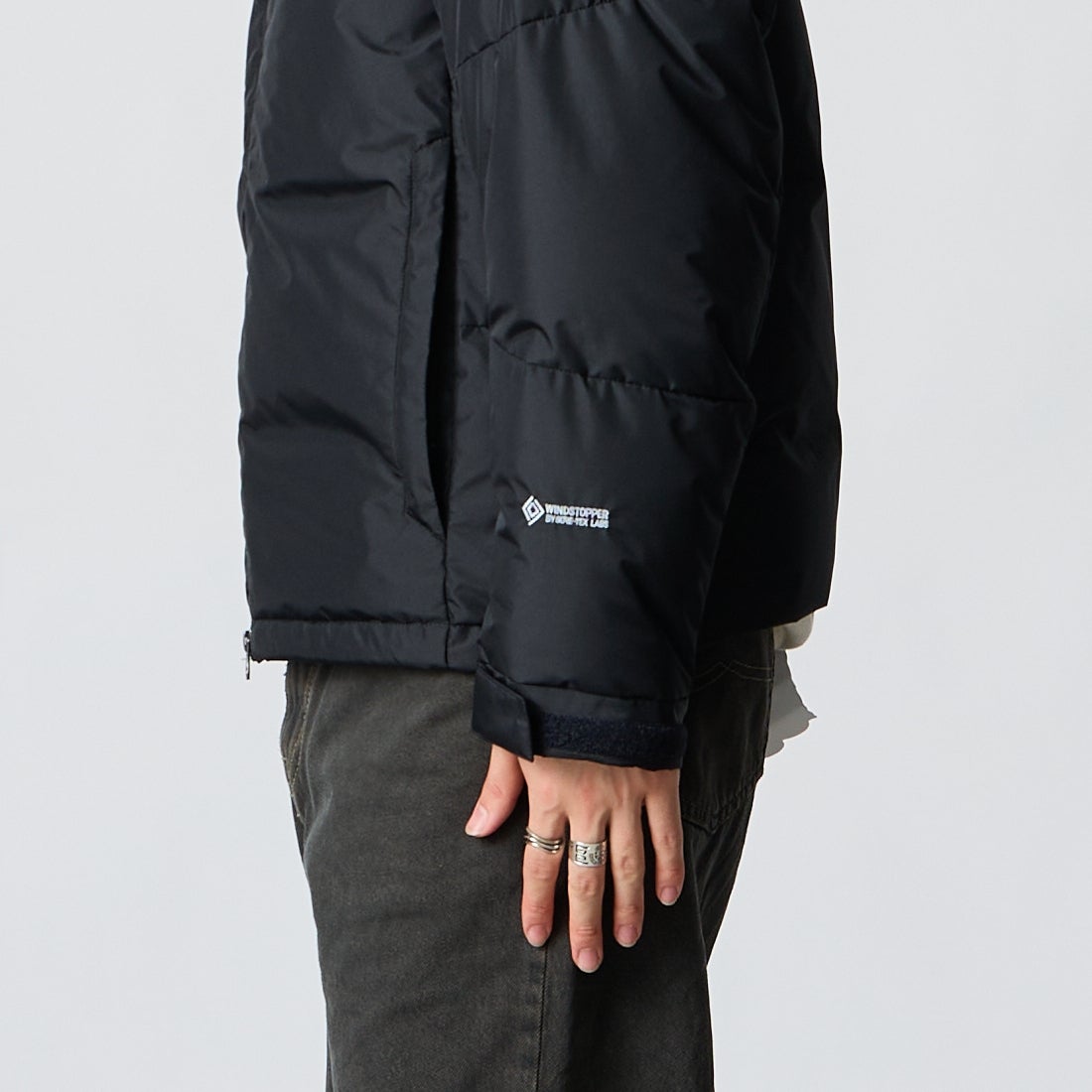 THE NORTH FACE [ザ ノースフェイス] バルトロスリークライトジャケット [ND92652] K &&モデル身長：177cm 着用サイズ：S&&