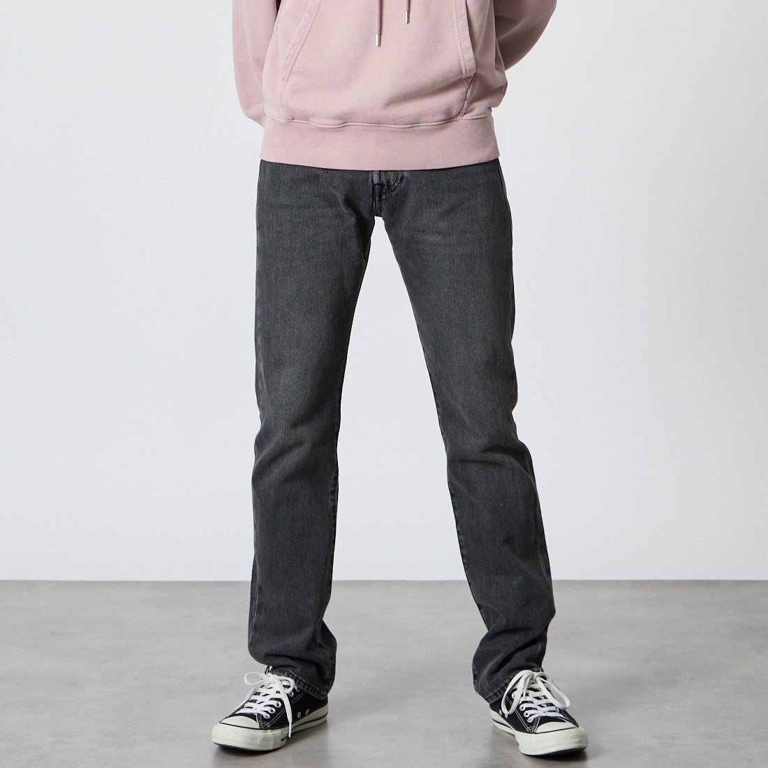 LEVI'S [リーバイス] 501 オリジナルジーンズ [00501-37] 83 OAK NIG &&モデル身長：175cm 着用サイズ：28&&
