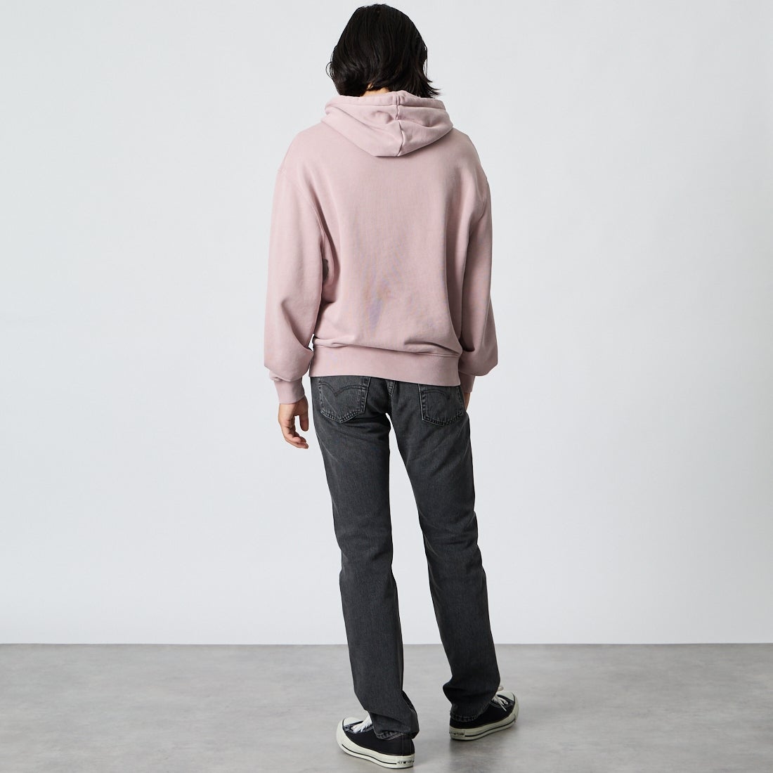LEVI'S [リーバイス] 501 オリジナルジーンズ [00501-37] 83 OAK NIG &&モデル身長：175cm 着用サイズ：28&&