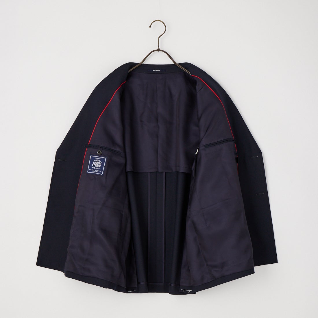 J.PRESS [ジェイプレス] バギーフィットダブルブレストブレザー [BZ-OA-LW-0022] NAVY 075