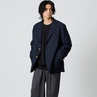 NAVY 075&&モデル身長：177cm 着用サイズ：38&&