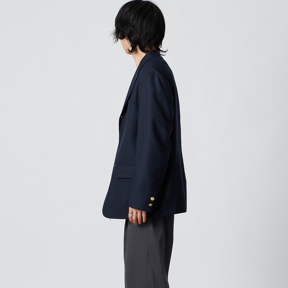 J.PRESS [ジェイプレス] バギーフィットシングルブレストブレザー [BZ
