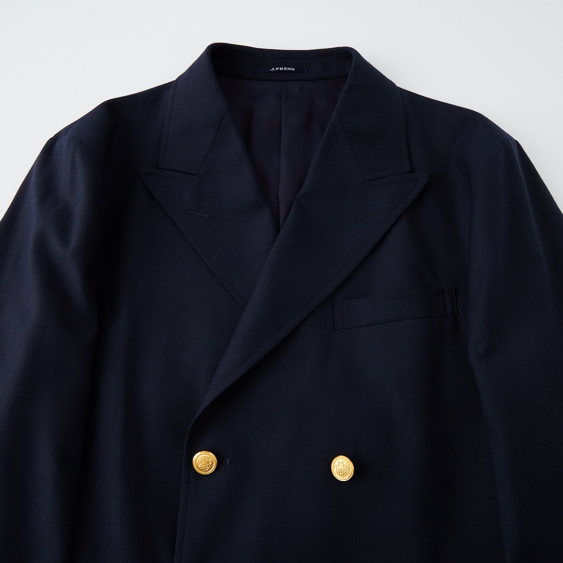 J.PRESS [ジェイプレス] バギーフィットダブルブレストブレザー [BZ-OA-LW-0022] NAVY 075