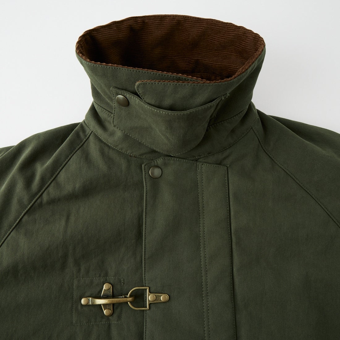 ARMY TWILL SANFORIZED [アーミーツイル サンフォライズド] 別注 中綿入り FIREMANミリタリージャケット [AM-2654501-INT-JF] SAGE