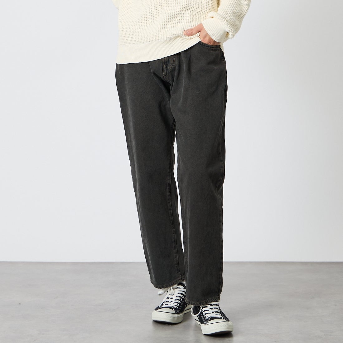 LIBERTO [リベルト] FIFTIES テーパードデニム [FL2505] 176 DOUBLE &&モデル身長：175cm 着用サイズ：28&&