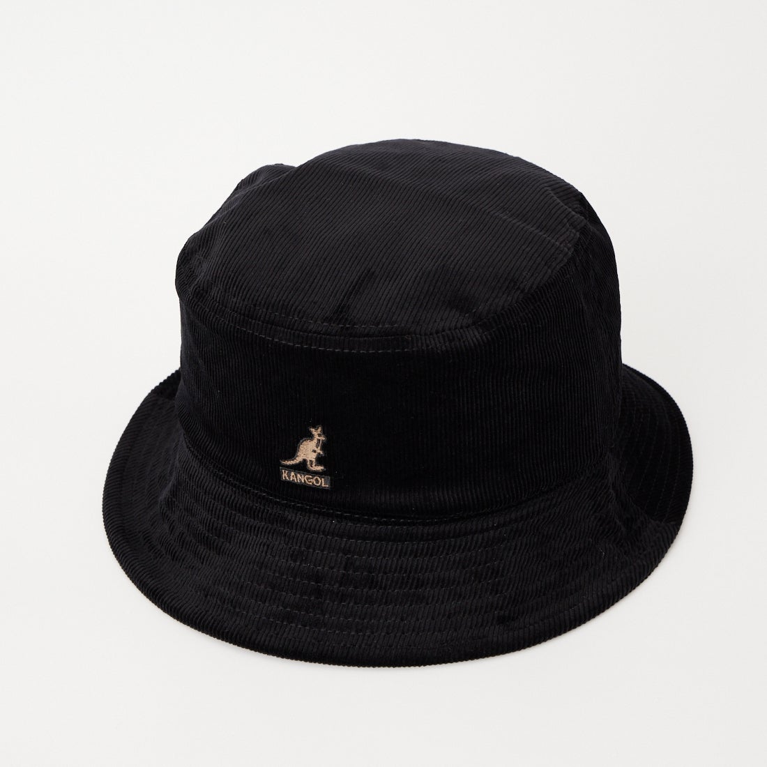 KANGOL [カンゴール] コーデュロイ バケットハット [233069625] 01 BLACK