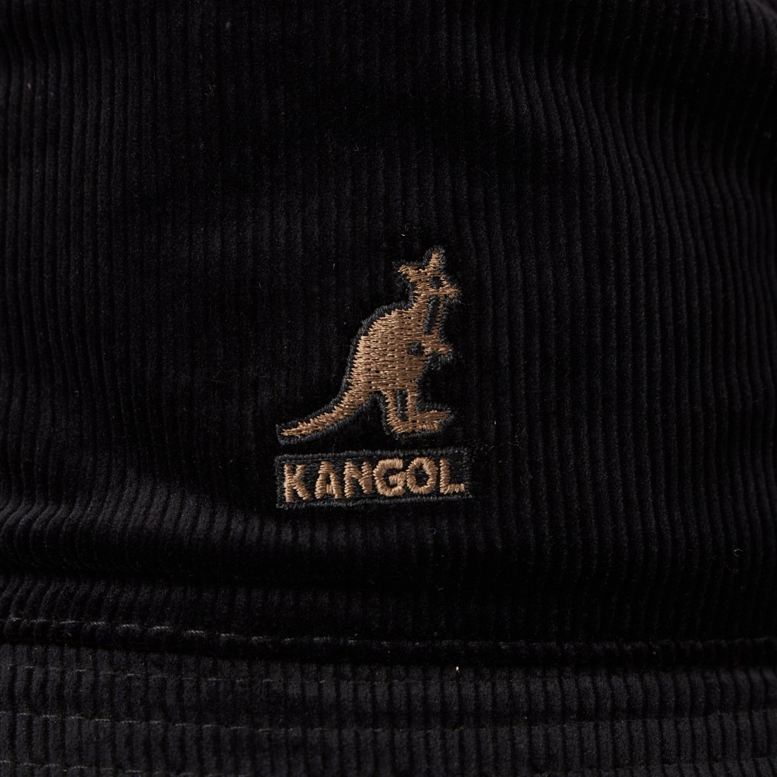 KANGOL [カンゴール] コーデュロイ バケットハット [233069625] 01 BLACK