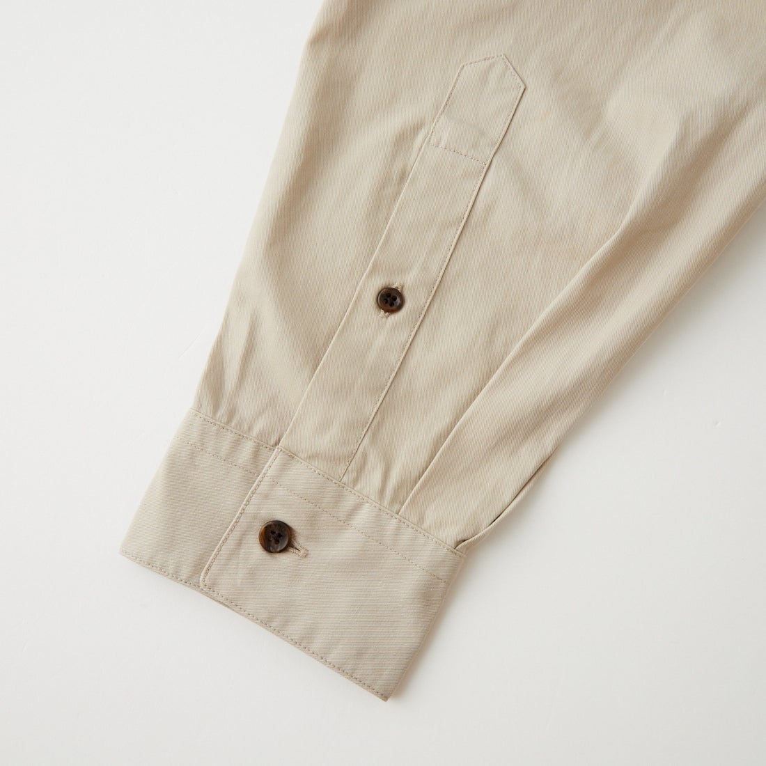 Gymphlex [ジムフレックス] ロングスリーブショートシャツ [GY-B0504CZX] BEIGE/BROW
