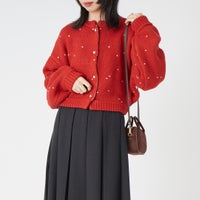 RED/TAN&&モデル身長：162cm 着用サイズ：F&&